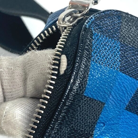 LOUIS VUITTON N40067 Damier Graphite Pixel Avenue sling Bag Shoulder body bag - Picture 11 of 16